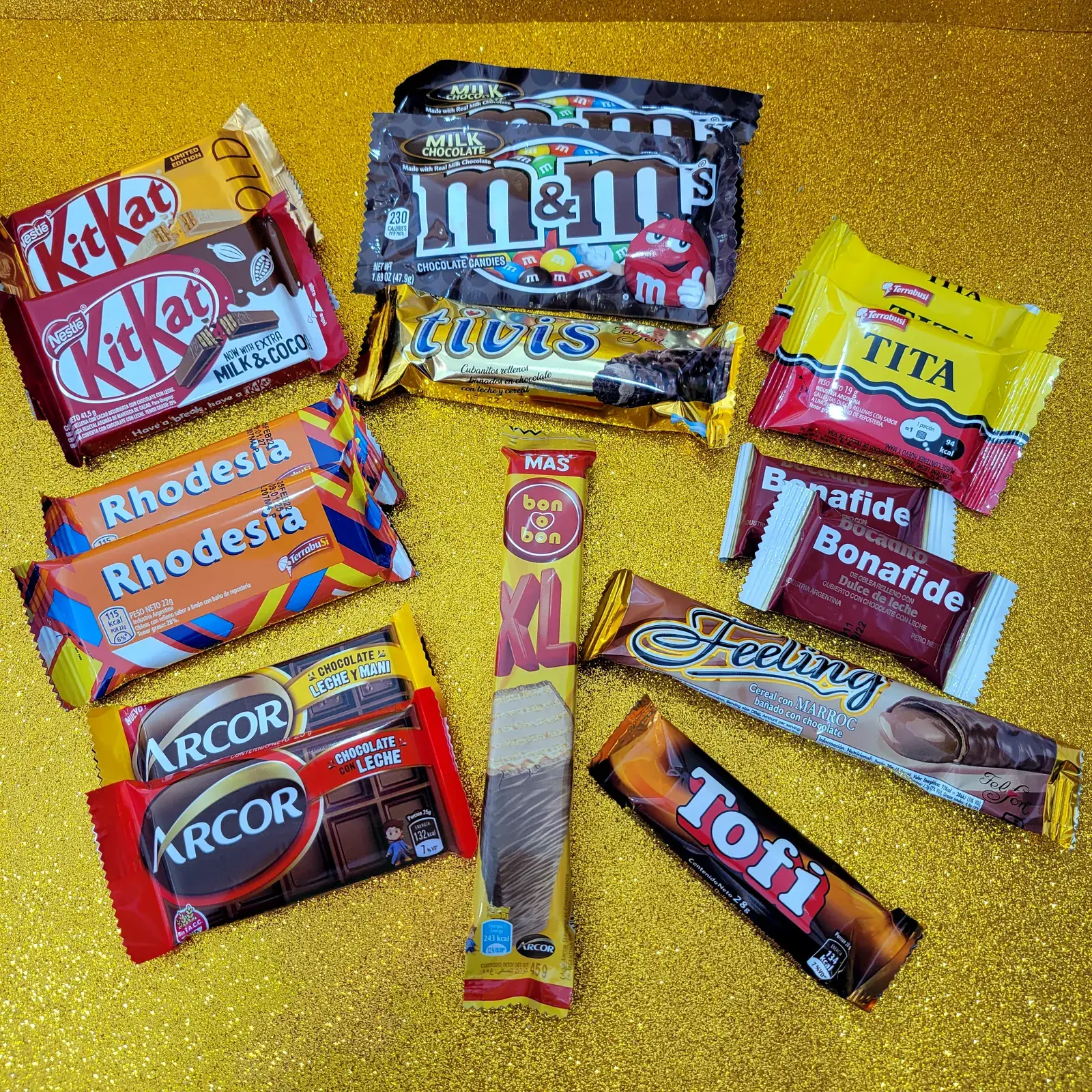 Chocolates Tita, Rhodesia, Tofi y Bon o Bon